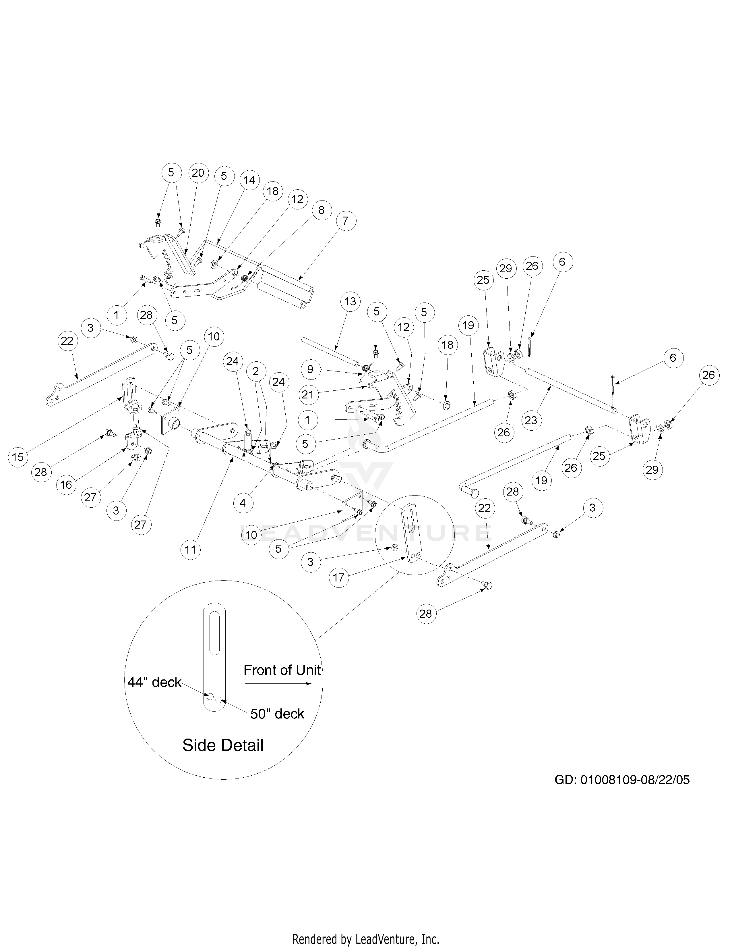 Z-Force 44 Kohler 53AA5B6L710