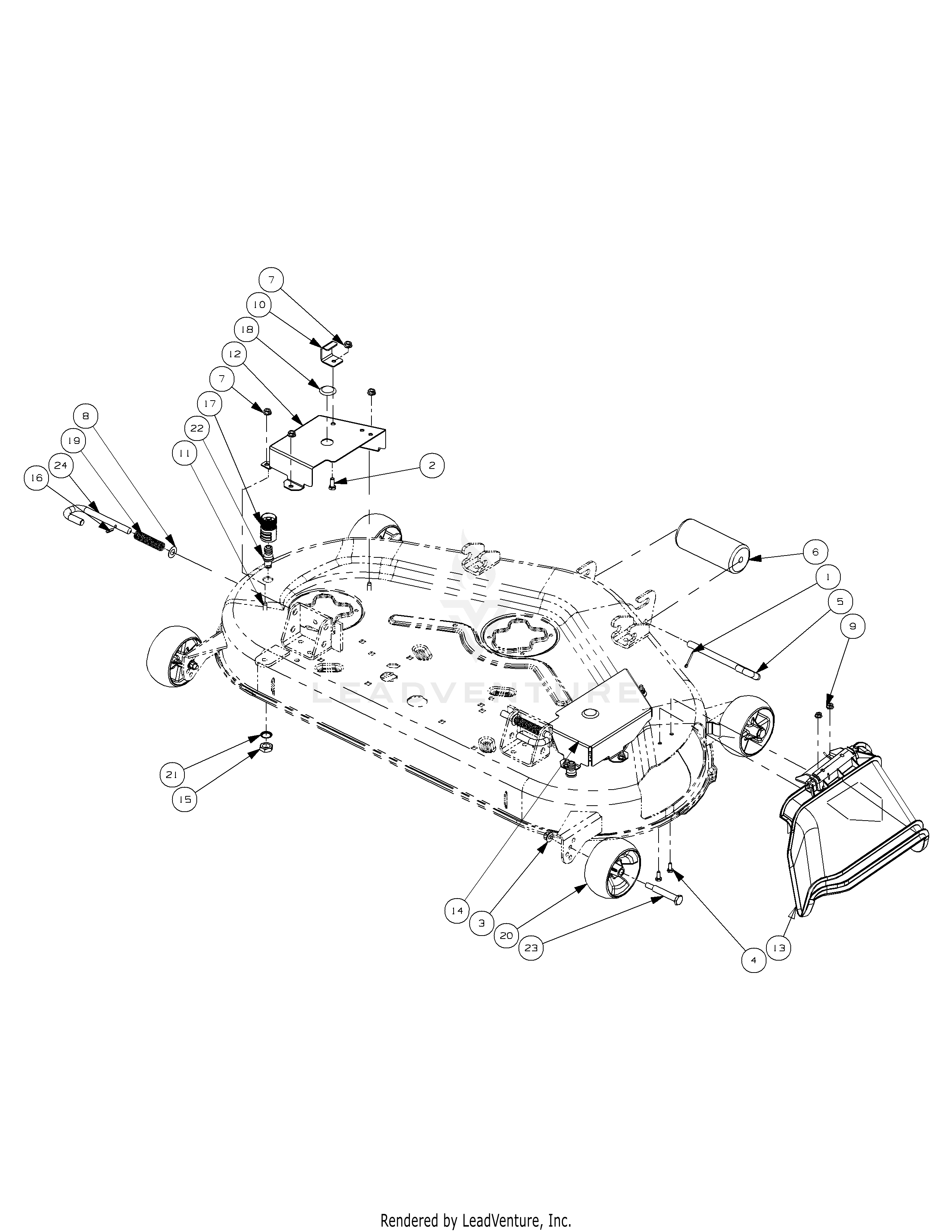 Z-Force 44 Kohler 53AA5B6L710