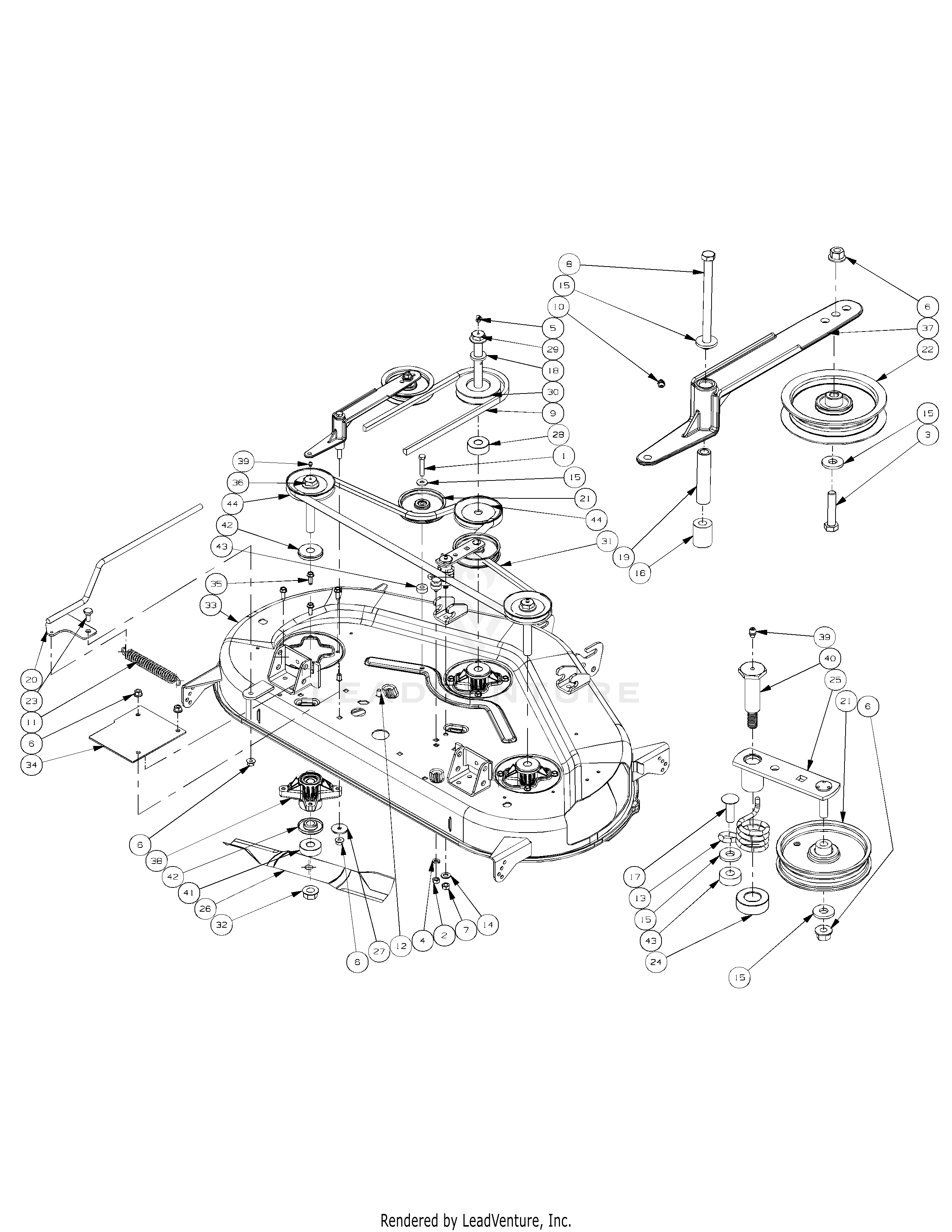 Z-Force 44 Kohler 53AA5B6L710