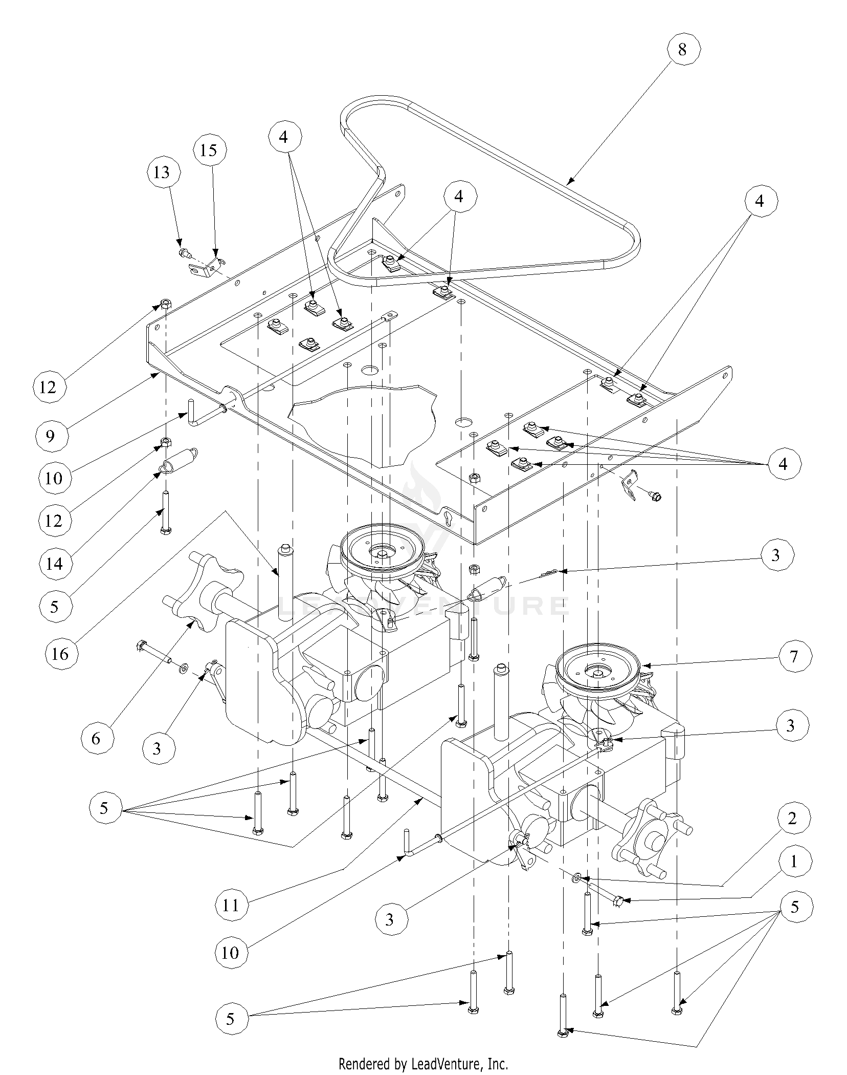 Z-Force 44 Kohler 53AA5B6L710