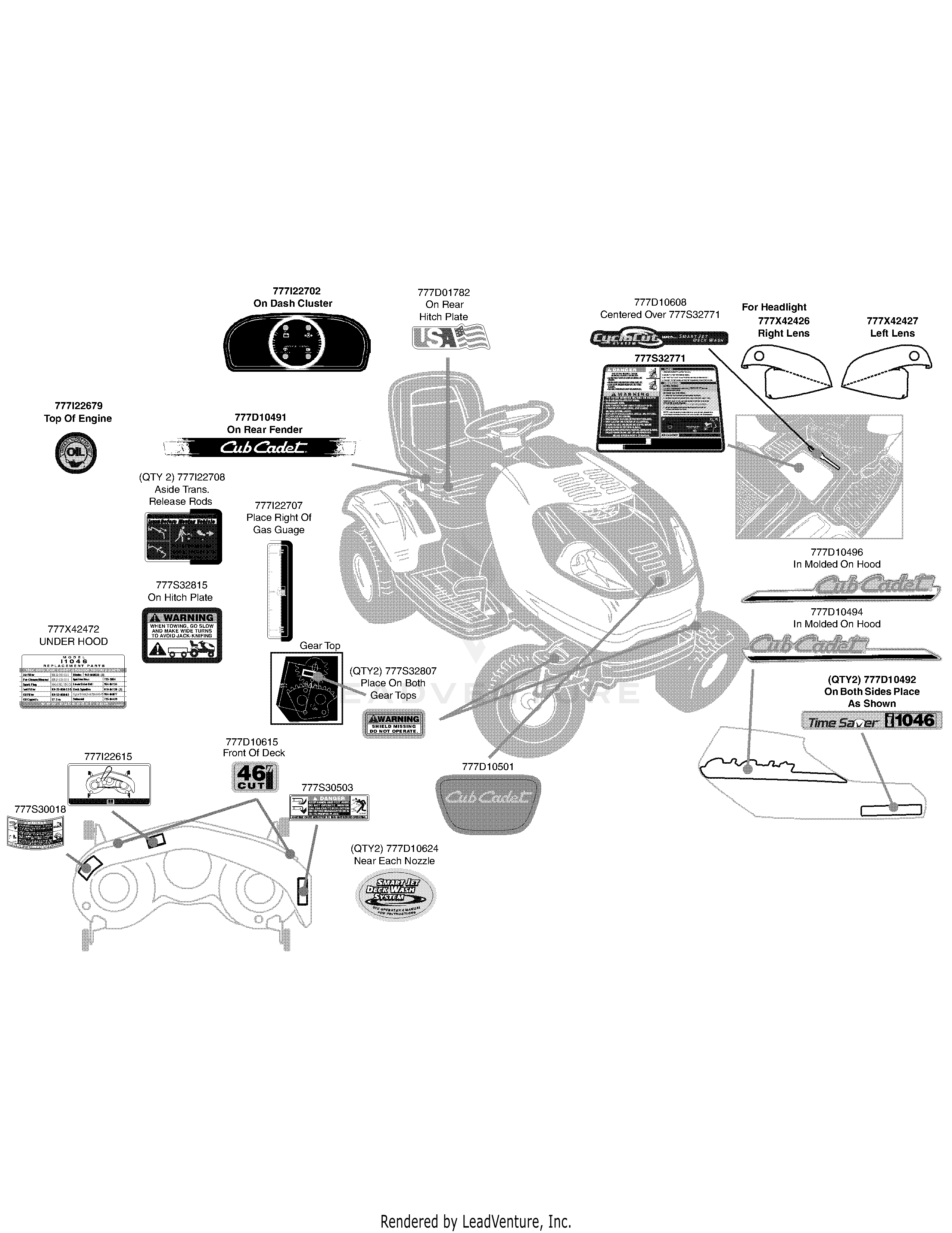 i1046 Tractor 2007 & Before (17RF9BKH756) (17AF9BKH710)
