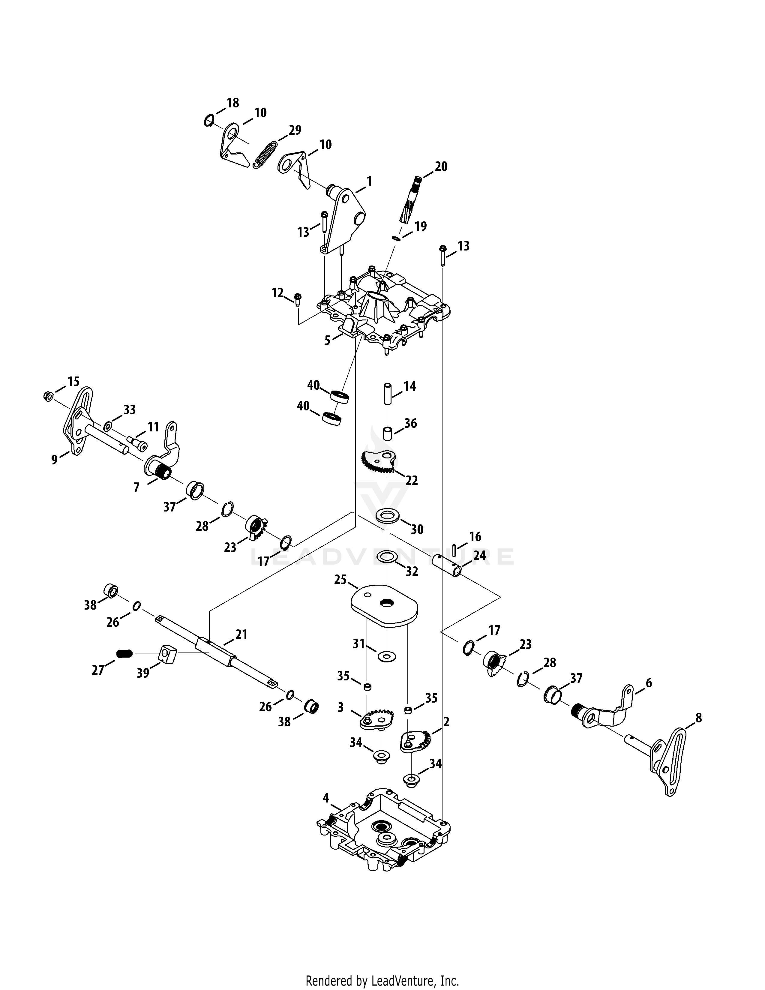 i1050 Tractor (17AF9BKP330) (2012)