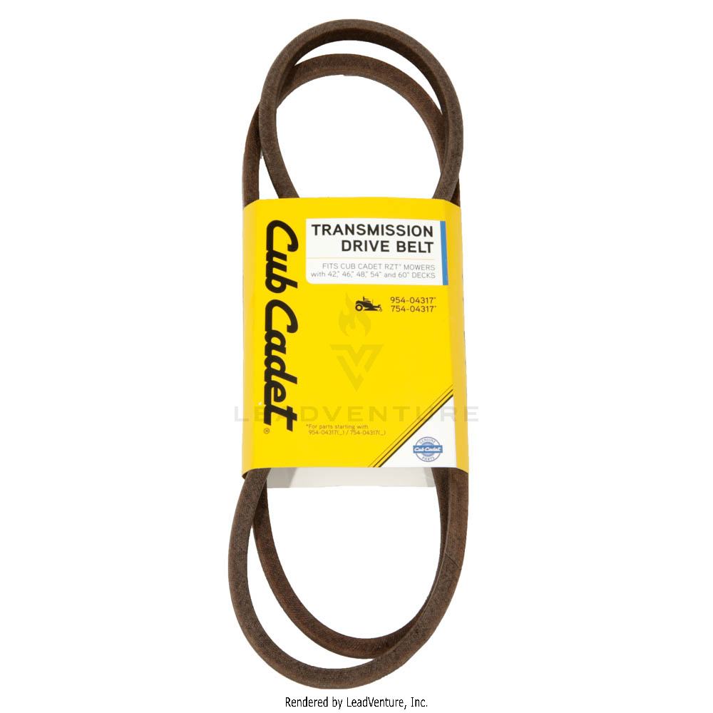 490-501-C069 - Cub Cadet TRANS DRIVE BELT A x 67 RZT