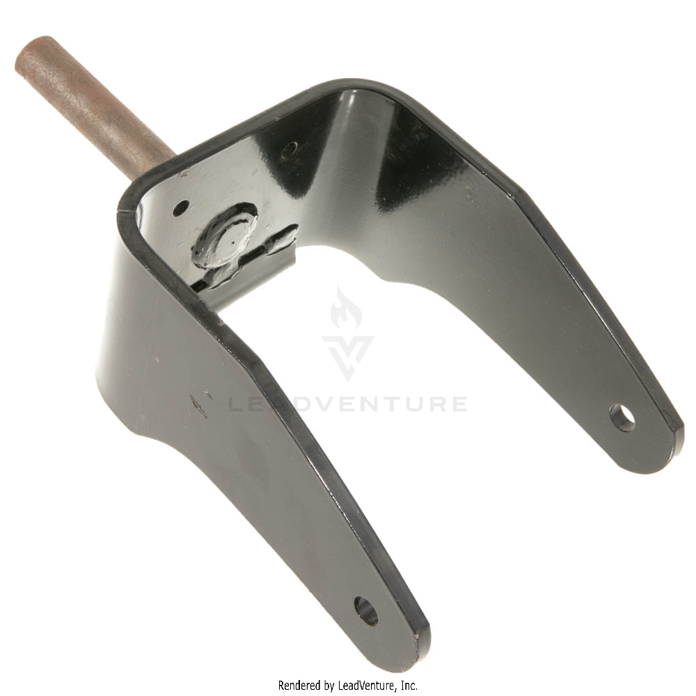 603-04961A-0637 - CASTER WHEEL YOKE (POWDER BLACK)