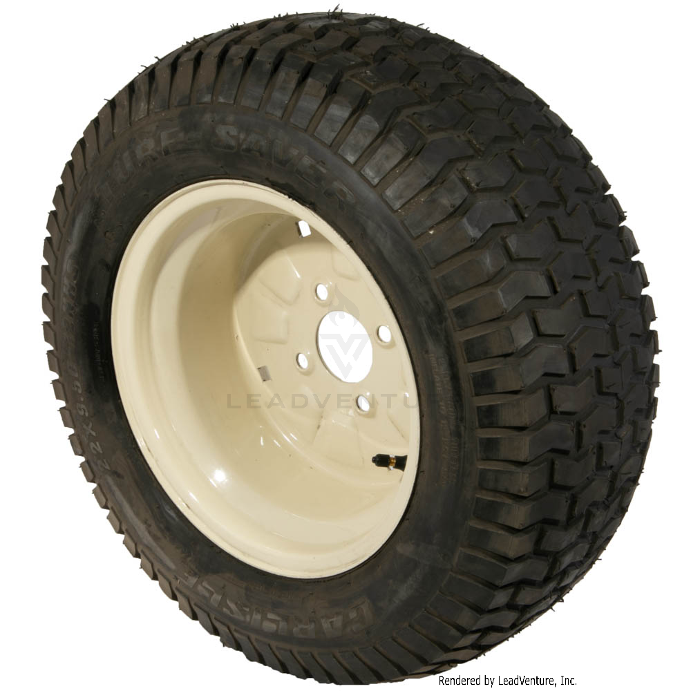 634-04210-0931 - WHEEL ASSEMBLY (22 x 9.5 x 12) (BEIGE-CARLISLE)