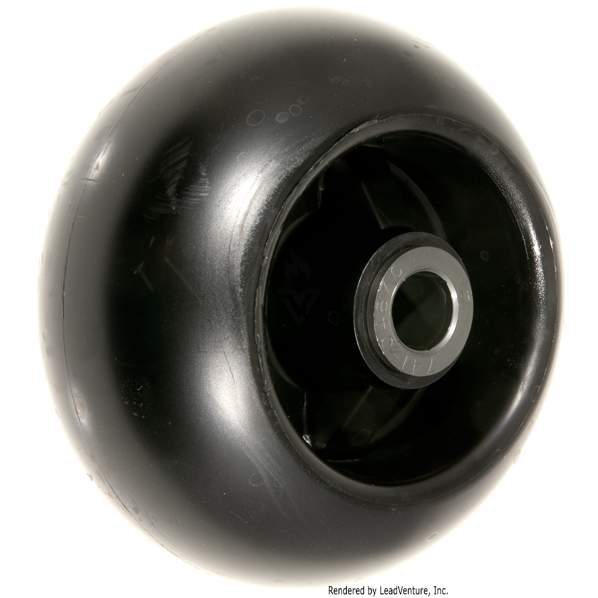 634-05451 - 5" DIA DECK WHEEL COMPLETE