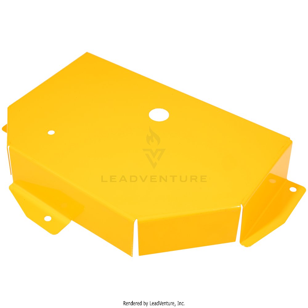 703-05546-4021 - 50" SPINDLE COVER (CUB YELLOW 2)