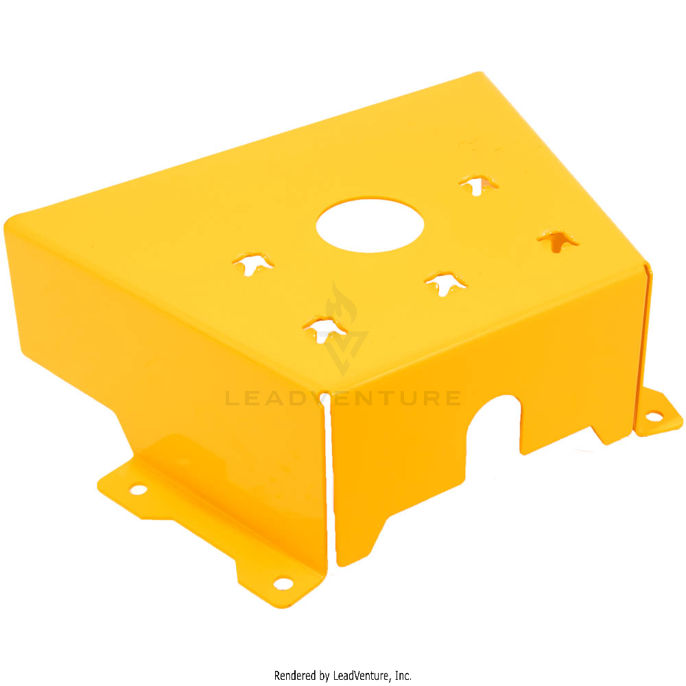 703-09492B-4021 - 48" BELT COVER (CUB YELLOW 2)