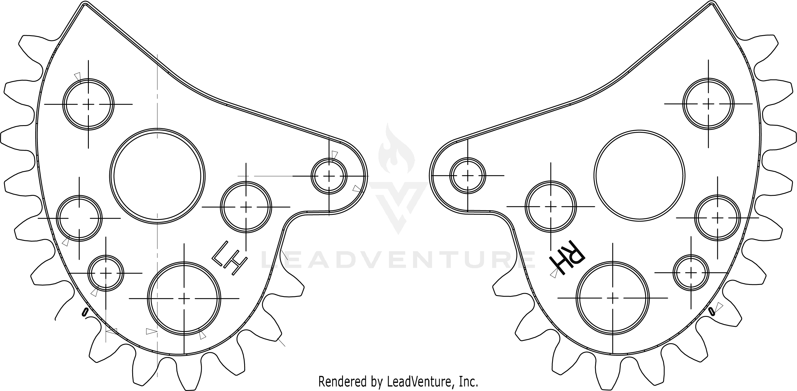 717-05133 - STEERING SPUR GEAR 13T