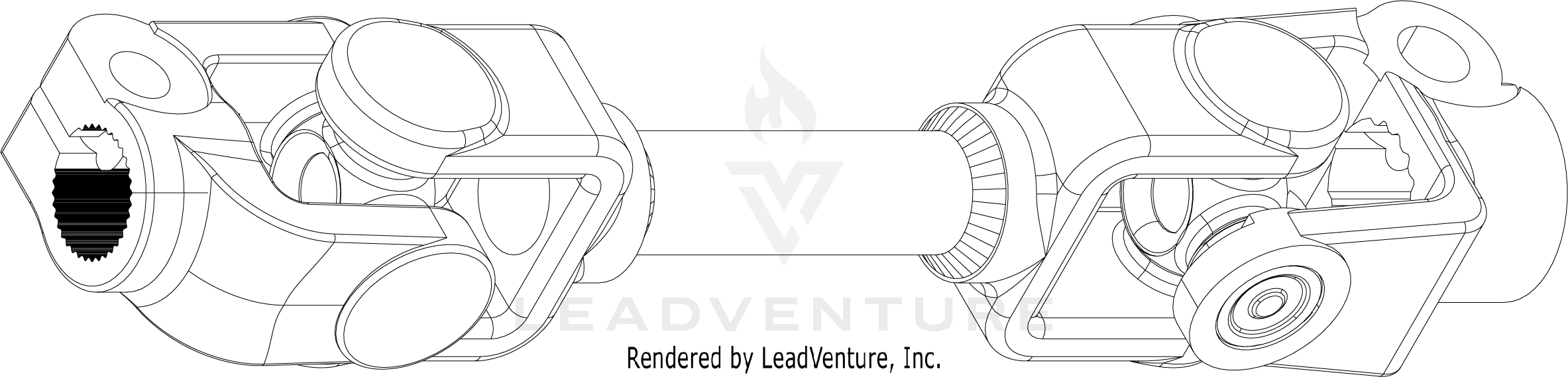717P06007 - LOWER STEERING SHAFT