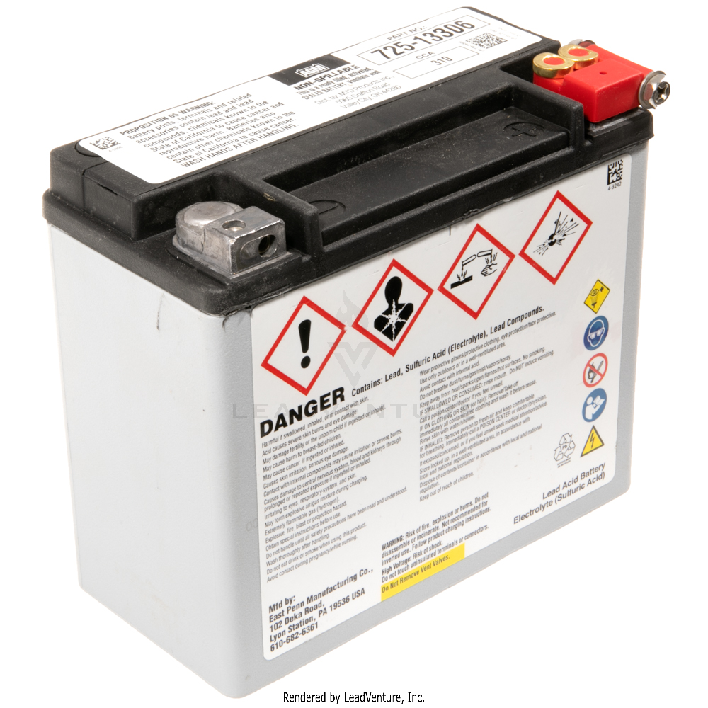 725P13306 - BATTERY (300 CCA)