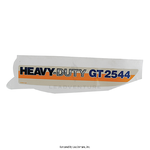 777D12243 - LABEL-RIDER CUB 2544 HOOD (LH)