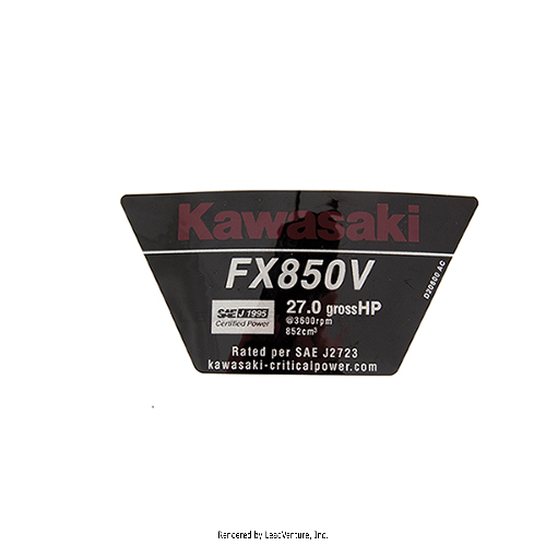 777D20600 - LABEL-ENGINE KAW FX850V