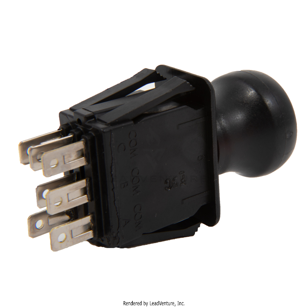 925-04174A - PTO SWITCH (BLACK KNOB) TEXT SYM