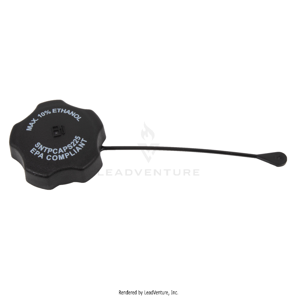 951-12428 - FUEL CAP W/TETHER VENTED MAX 10%