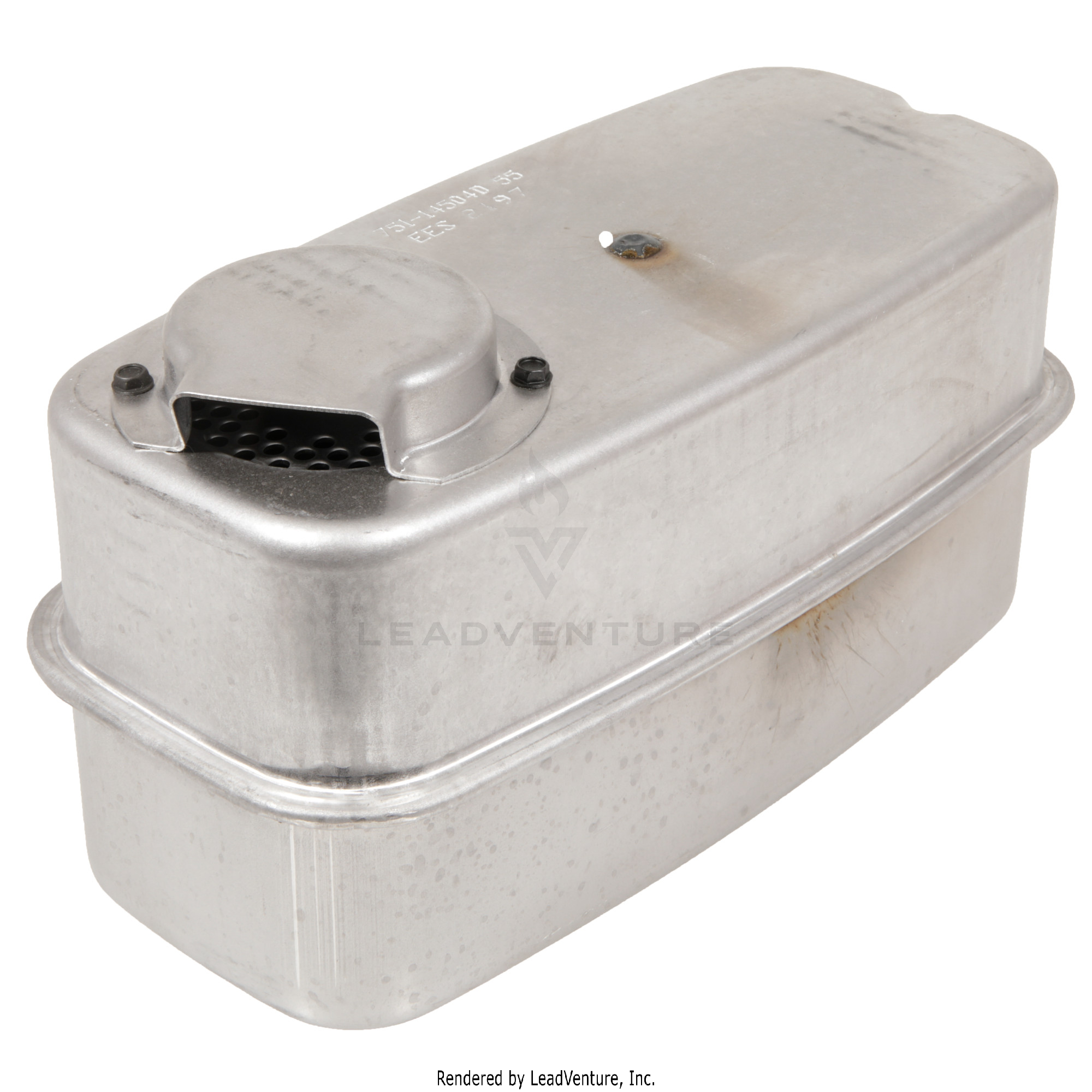 951-14504D - EXHAUST MUFFLER (SINGLE)