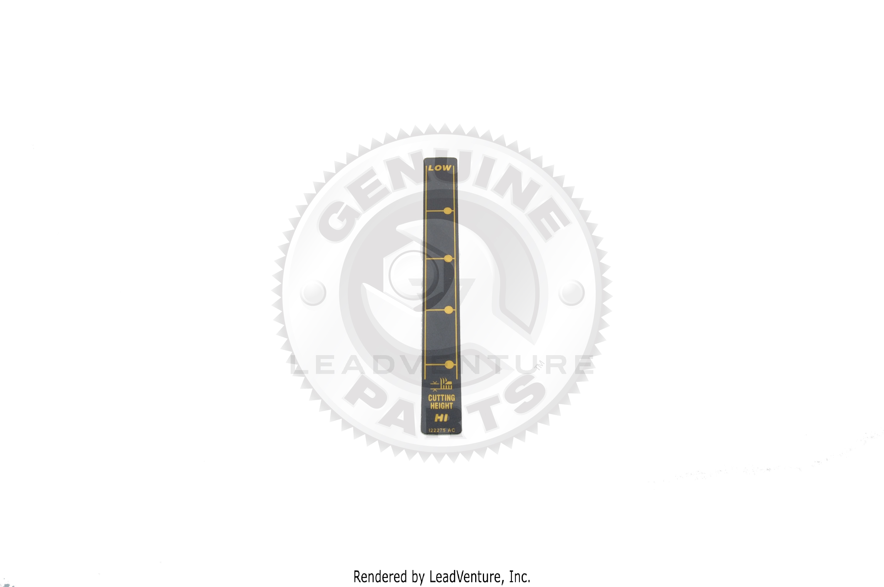 977I22275 - LABEL-HANDLE HEIGH