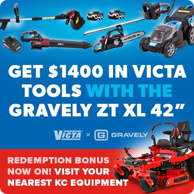 Latest offer: Victa and Gravely tool promotion