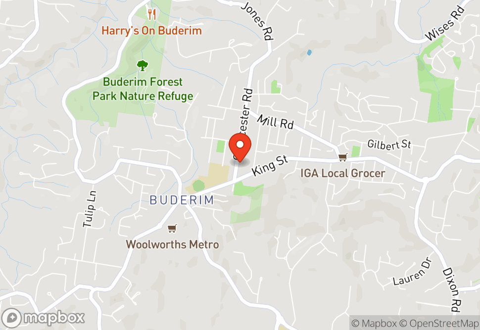 Map showing KC Equipment Buderim